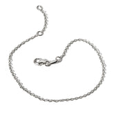 Bratara simpla aur alb 18K